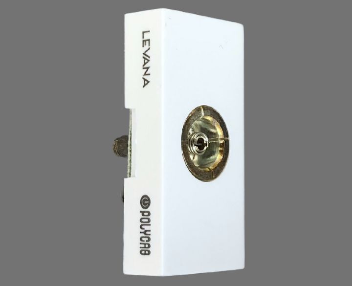 TV Socket Coaxial 1 Module SLV0400501